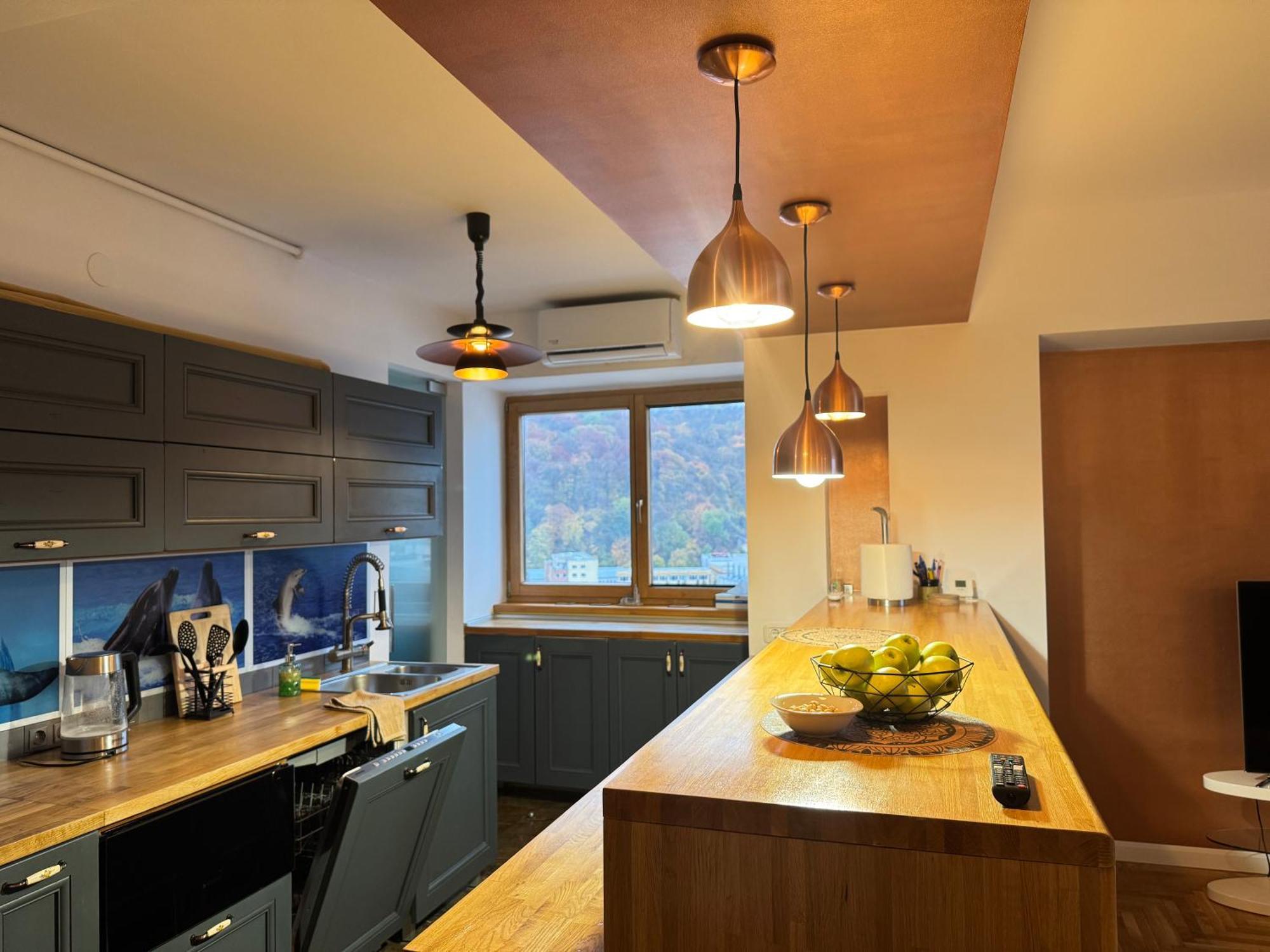 Apartament cu 2 dormitoare şi vedere spre munte
