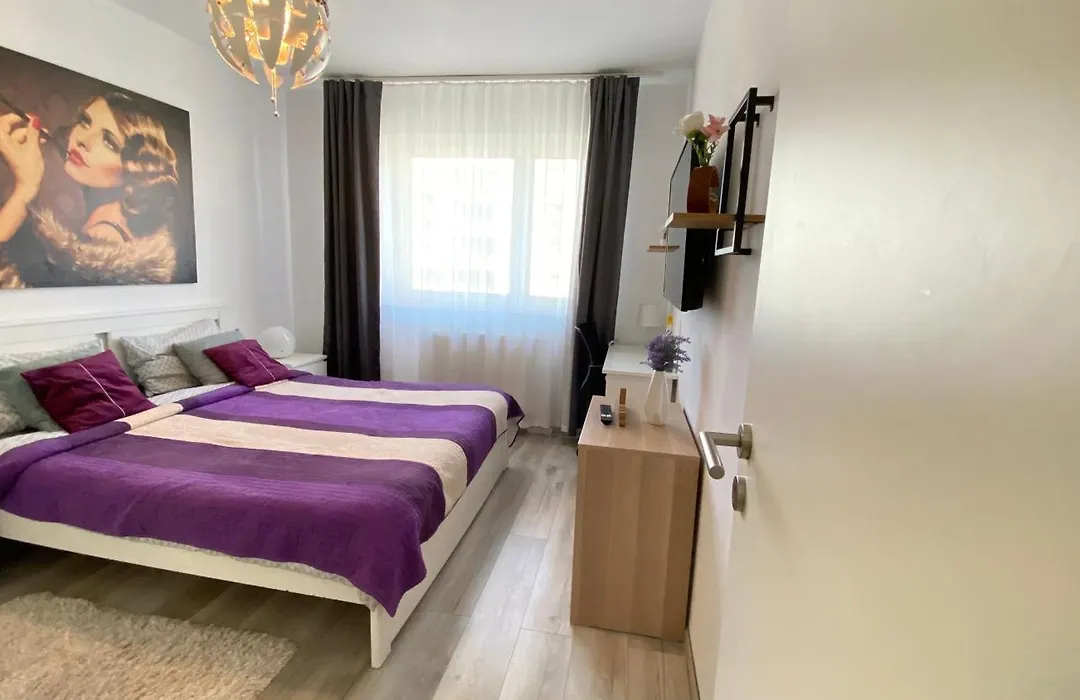 Relaxing Coresi Mall Studio Free Parking-1