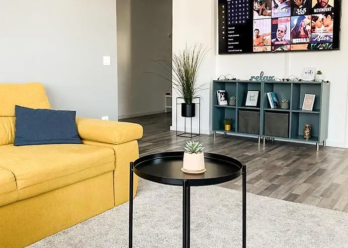 Sunlit Modern Apartment With Fast Wifi Self Check In Free Parking Brașov