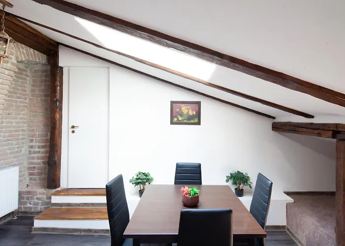 Little Paris Booutique In Old Town Center Brasov Apartment