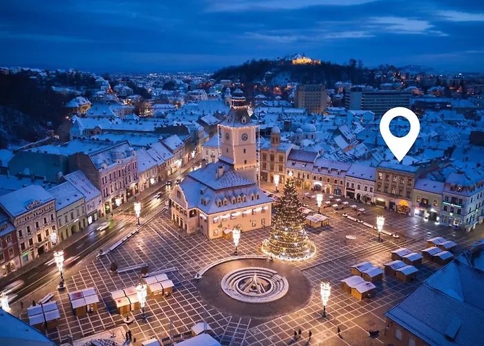 Nature-Inspired Stay in Piata Sfatului Brașov